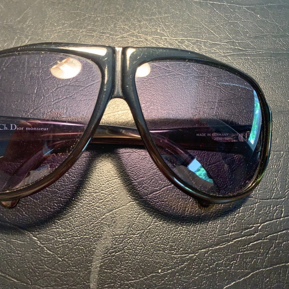 Vintage '70s Men's Dior oversize Sunglasses - Picture 2 of 12